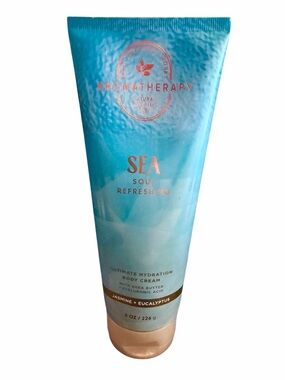 Bath & Body Works 8oz Body Cream - Jasmine & Eucalyptus